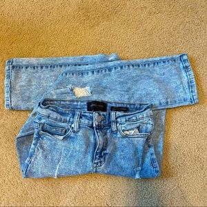 Kendall and Kylie “The Icon High Rise Straight” Jeans